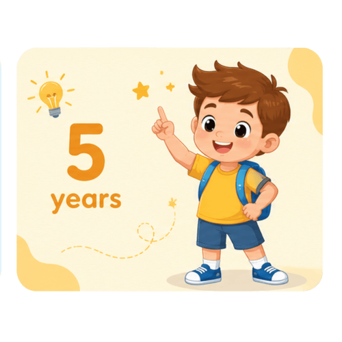 5 Years - NEEV - Nurturing Early Education and Values