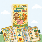Money Smart Kids - Financial Literacy (5 Years Old) – Fun Screen - Free Activities & 30+ Reusable Learning Games for Kids Age Binder | Educational Activity Kit by Neev Kids