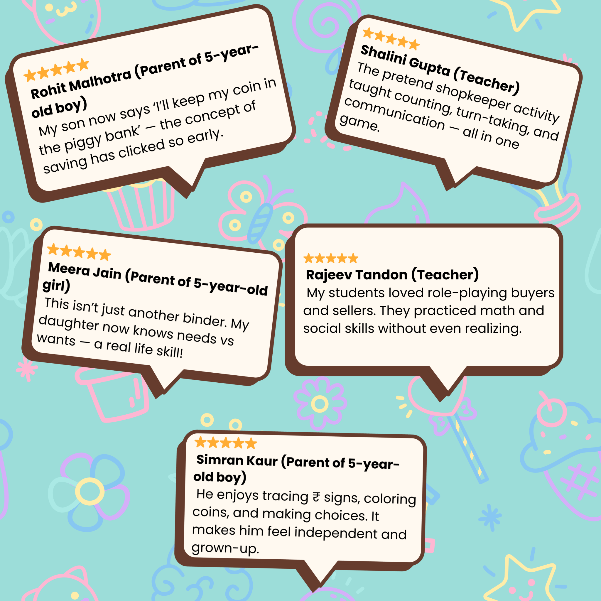 Money Smart Kids - Financial Literacy (5 Years Old) – Fun Screen - Free Activities & 30+ Reusable Learning Games for Kids Age Binder | Educational Activity Kit by Neev Kids