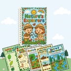 Nature Explorers (4 Years Old) – Fun Screen - Free Activities & 30+ Reusable Learning Games for Kids Age Binder | Educational Activity Kit by Neev Kids